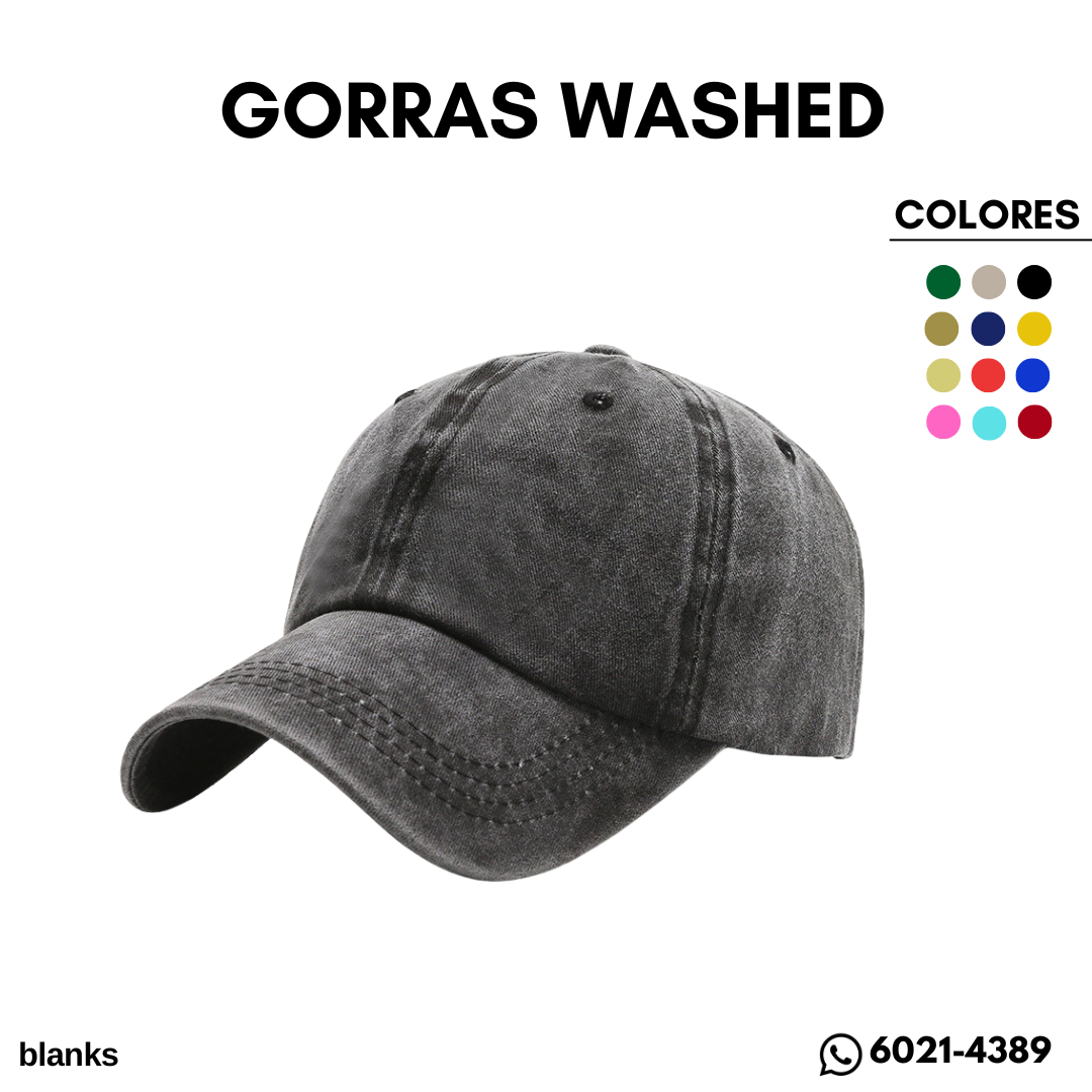 GORRAS WASHED