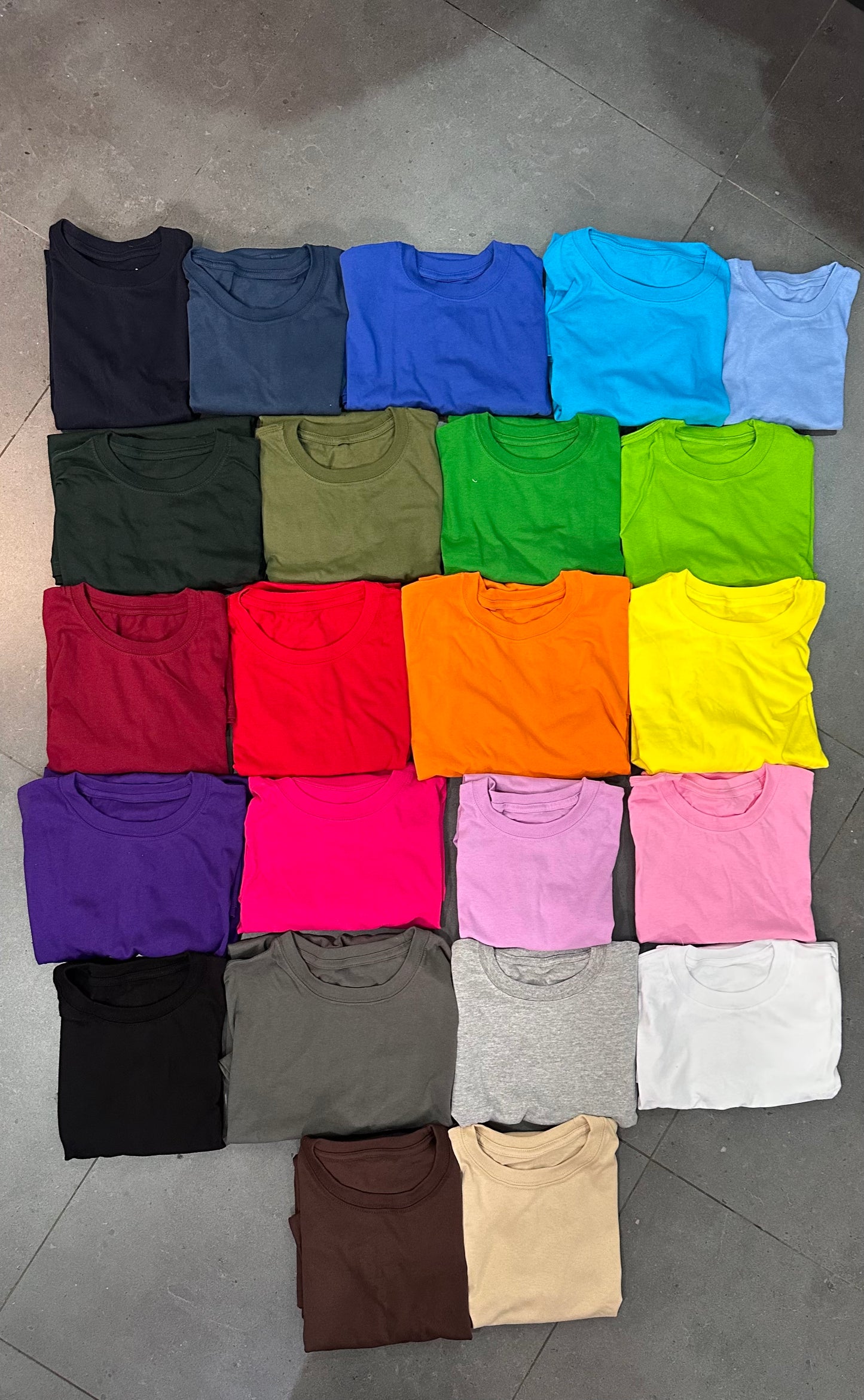 CAMISETAS REGULAR XS-S-M-L