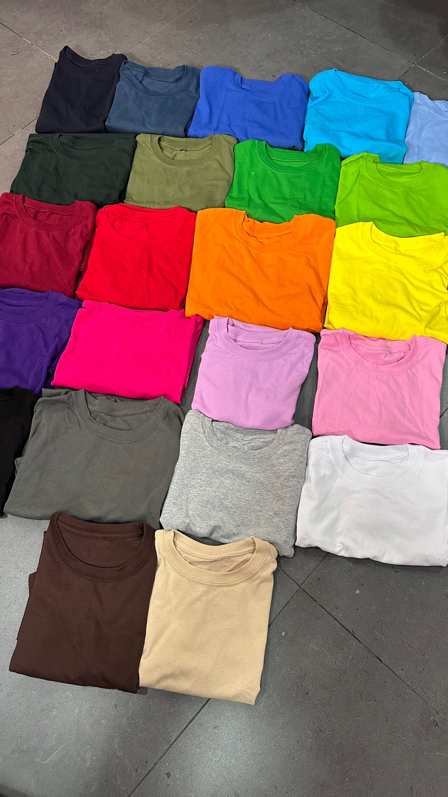 CAMISETAS REGULAR XS-S-M-L