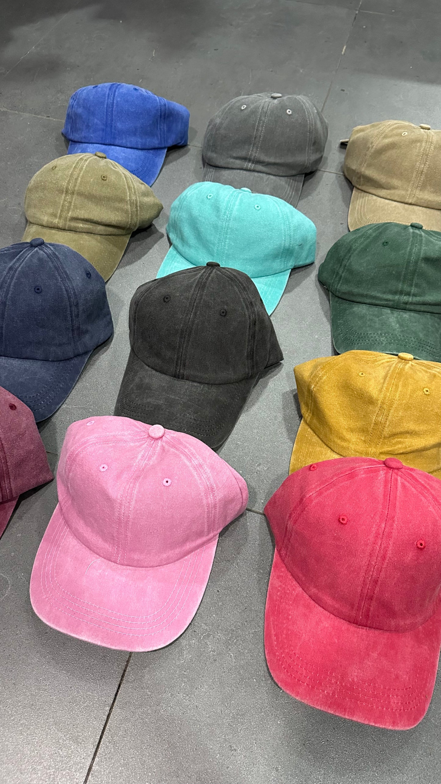 GORRAS WASHED