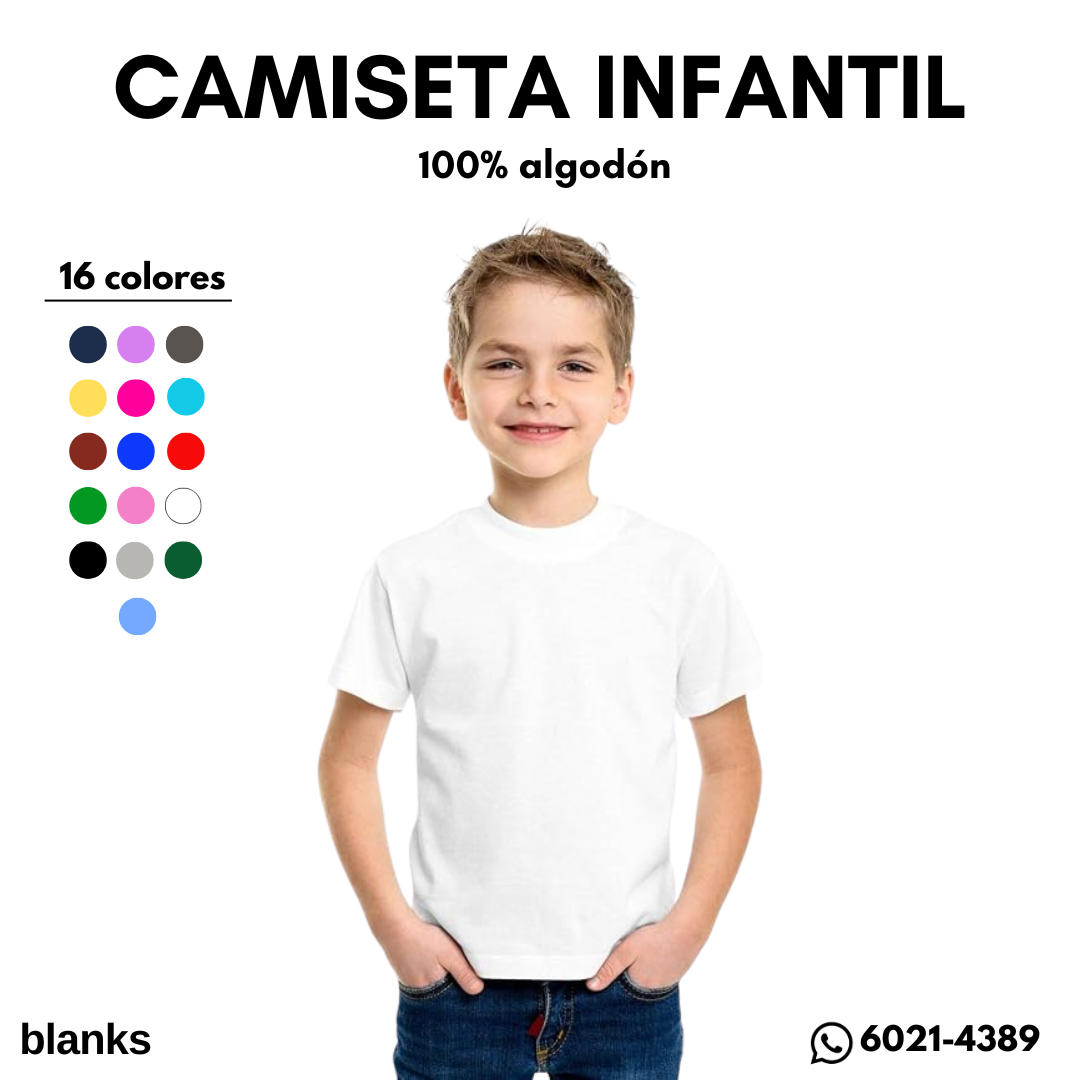 CAMISETAS JUVENIL/NIÑO
