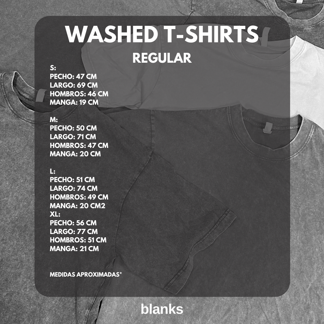 CAMISETA WASHED REGULAR