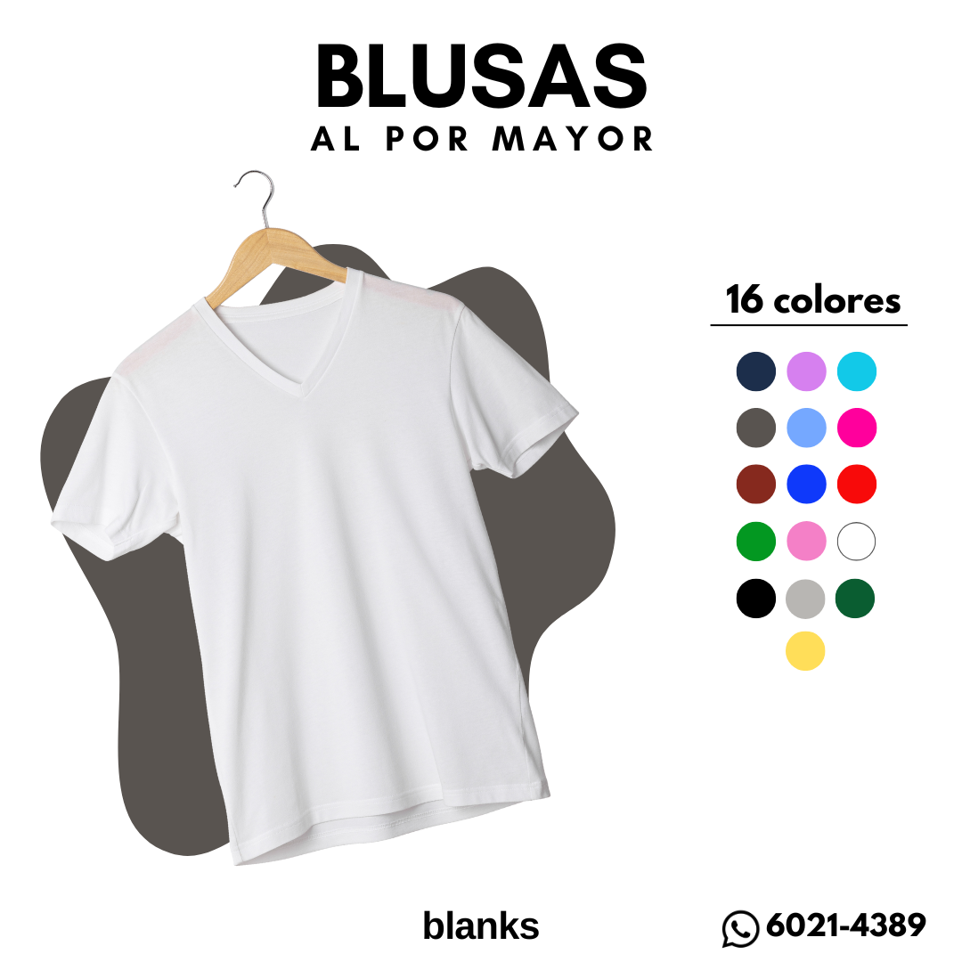 BLUSA CUELLO V