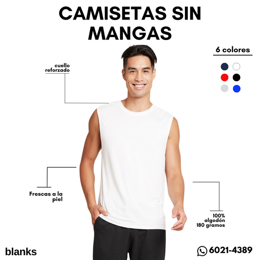 SIN MANGAS MUSCLE TEE