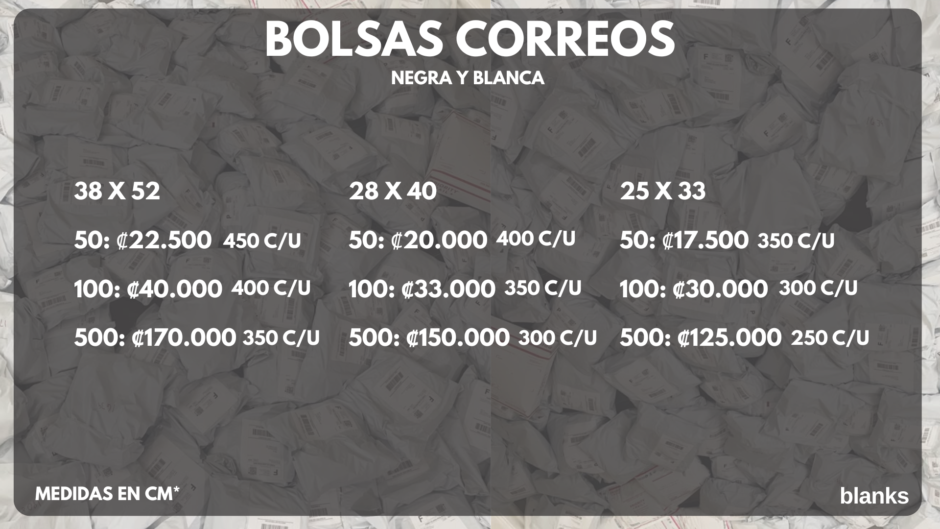 Bolsa Correo
