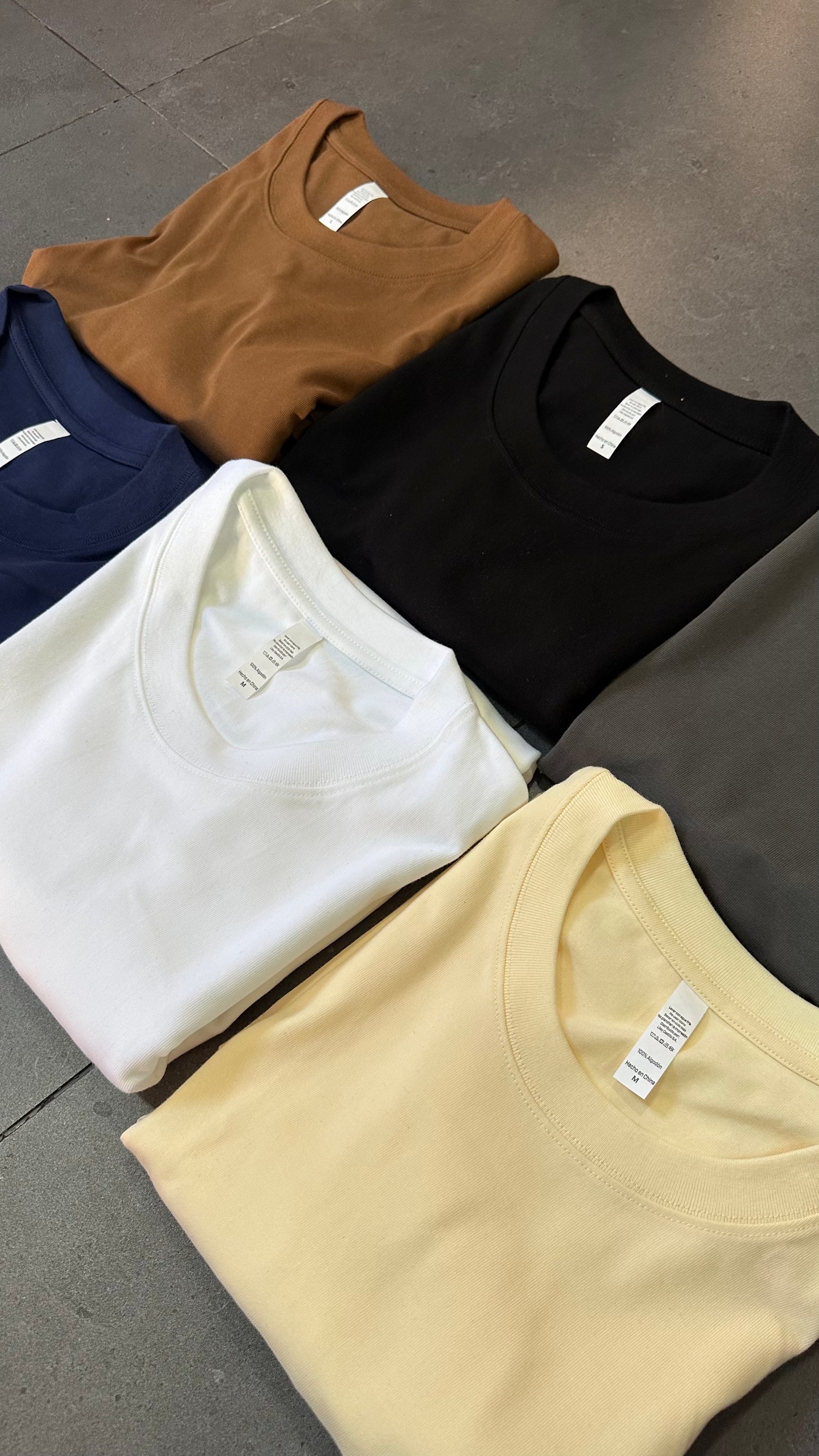 CAMISETAS OVERSIZED PESADAS