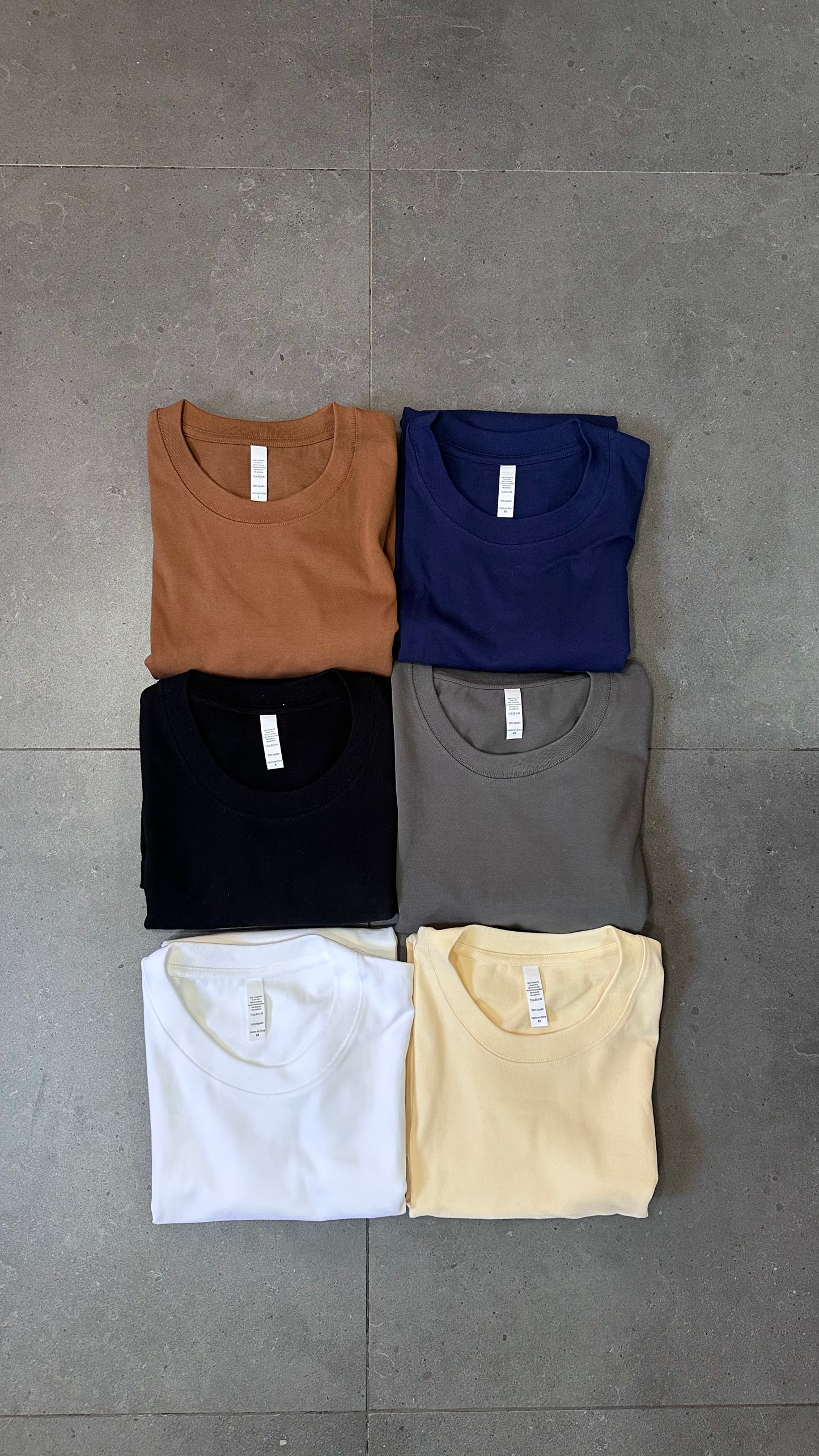 CAMISETAS OVERSIZED PESADAS