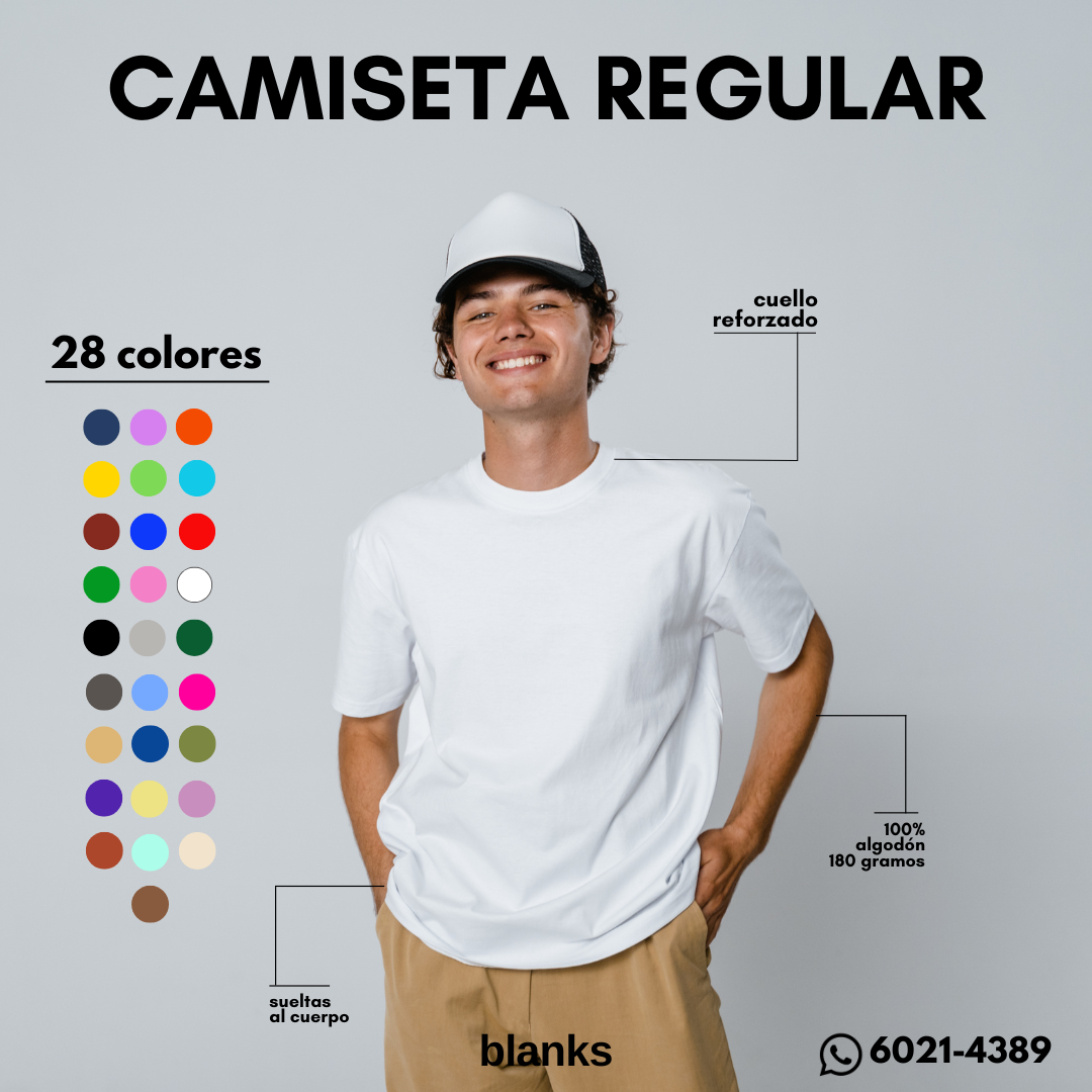 CAMISETAS REGULAR