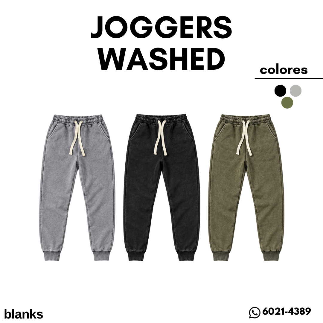 JOGGERS WASHED