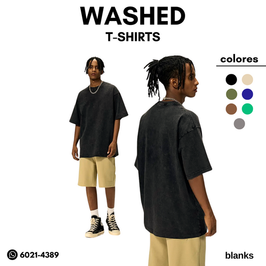 CAMISETAS WASHED